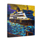 Ferry Through Time Art - Canvas