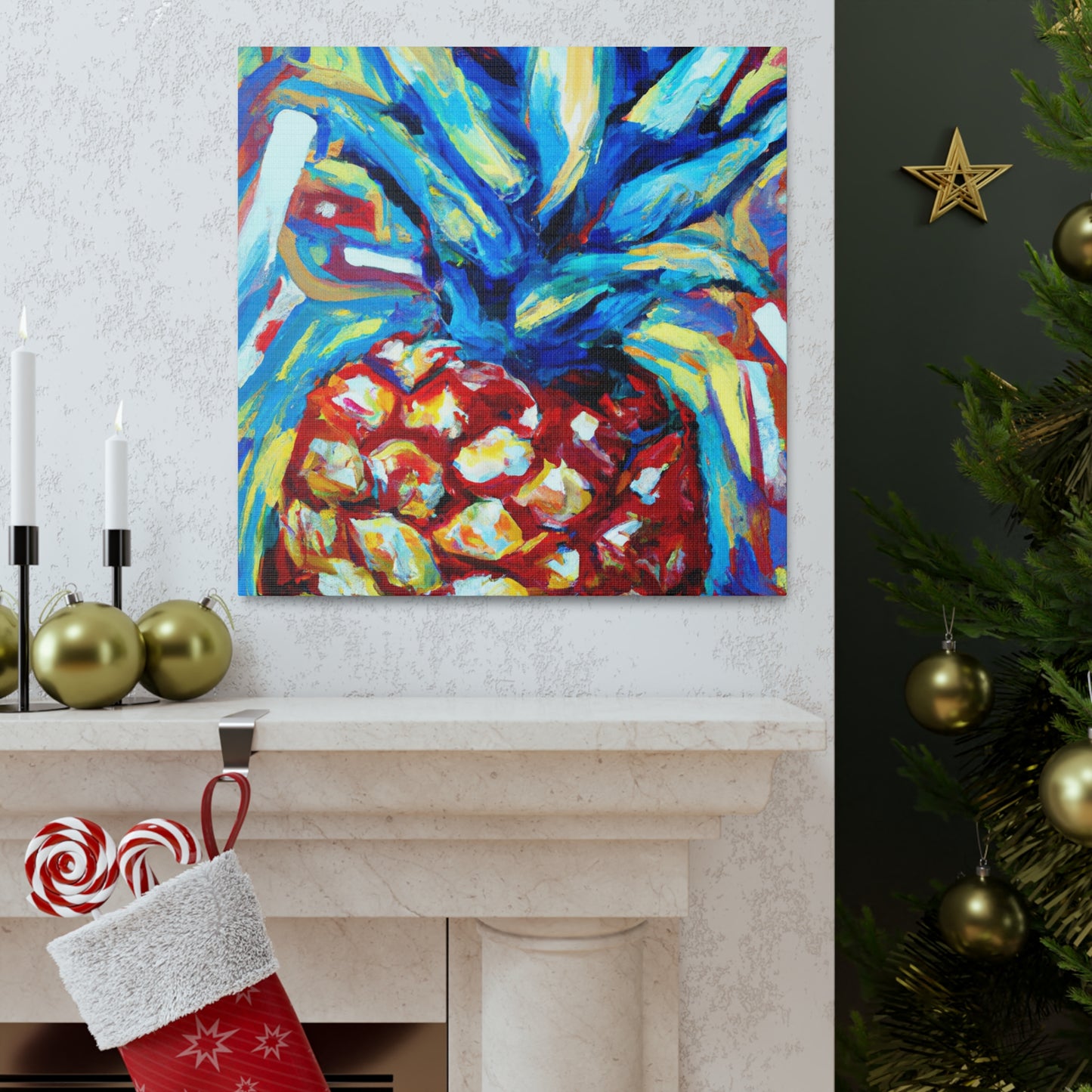 "The Pineapple Enchantment" - Canvas