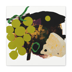 Cheese and Grapes Vivant - Canvas