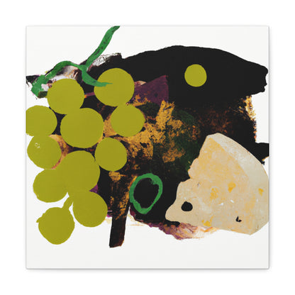 Cheese and Grapes Vivant - Canvas