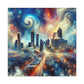 "Urban Symphony: Atlanta Impression" - Canvas