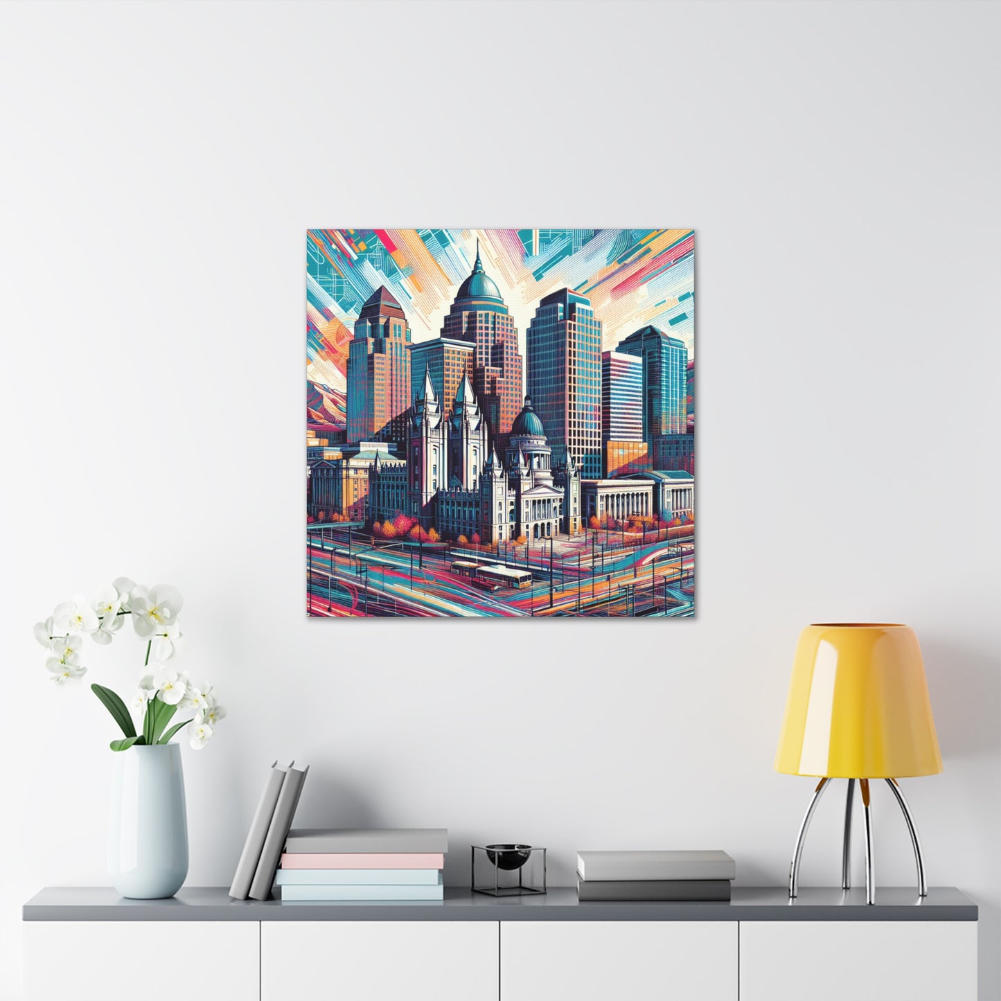 "Utah's Urban Canvases" - Canvas