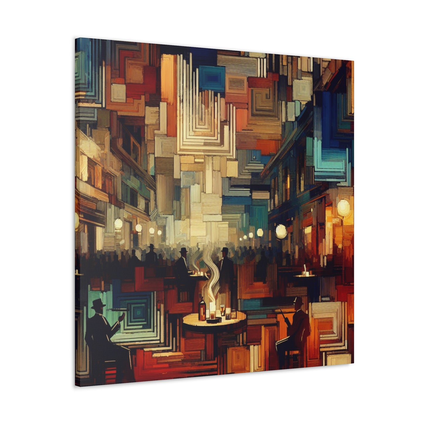 Smokey Lounge Nights - Canvas