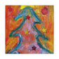 Christmas Tree Wonderment - Canvas