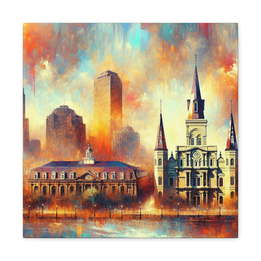 "Crescent City Melodies" - Canvas