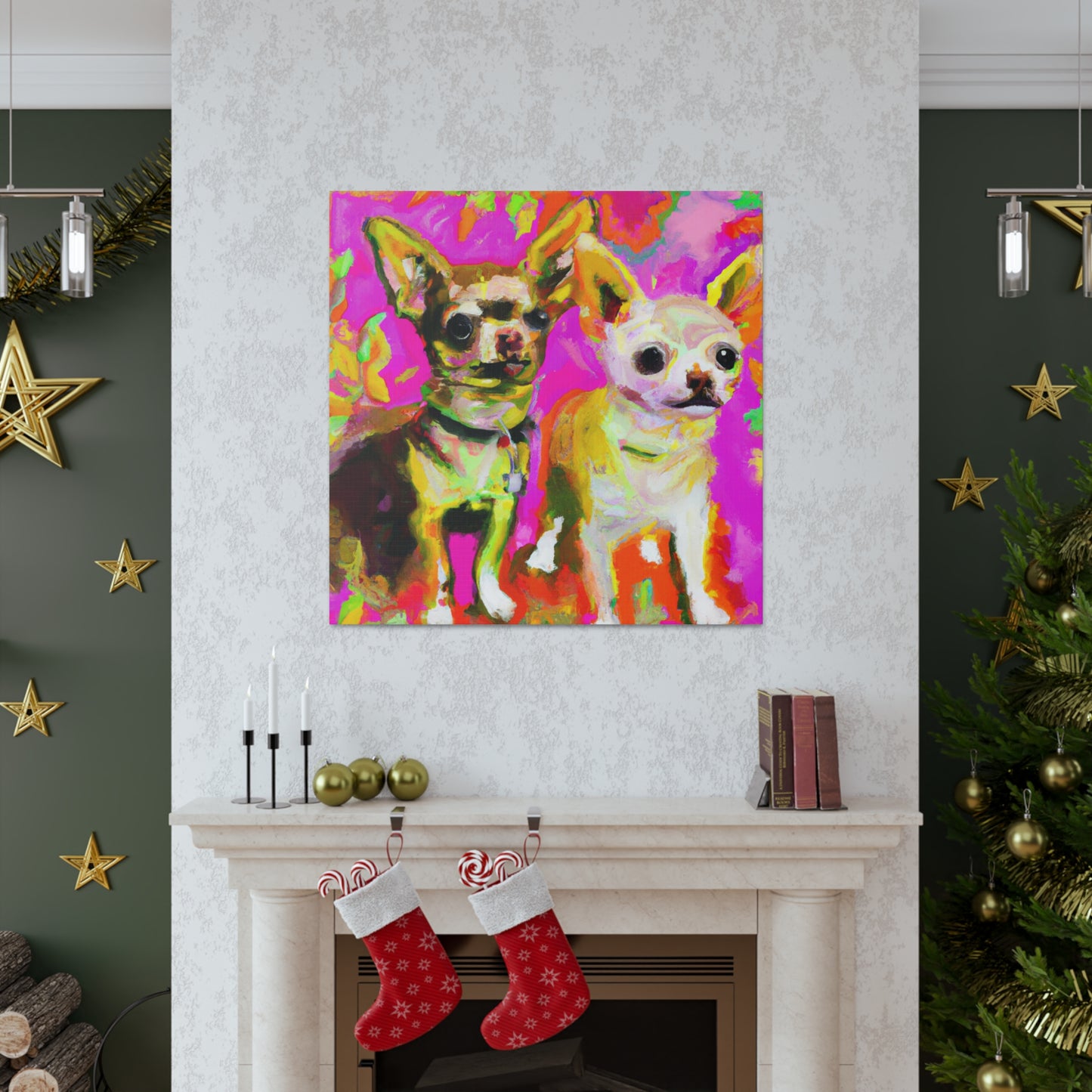 Chihuahua Impressionism - Canvas