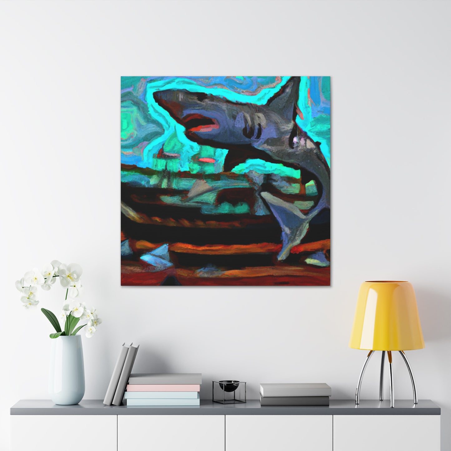 Shark of Dreamscape - Canvas