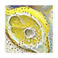 Lemon Zen Abstraction - Canvas