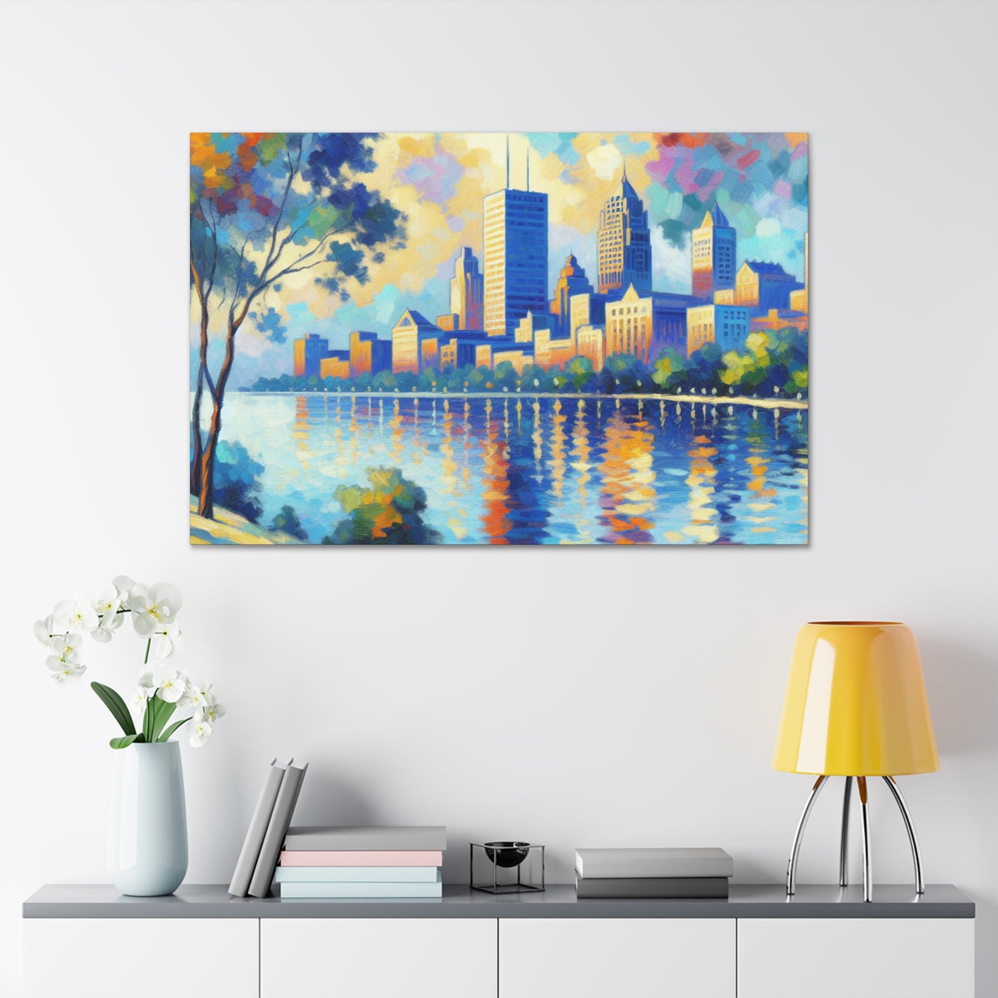 "Colorful Milwaukee Days" - Canvas