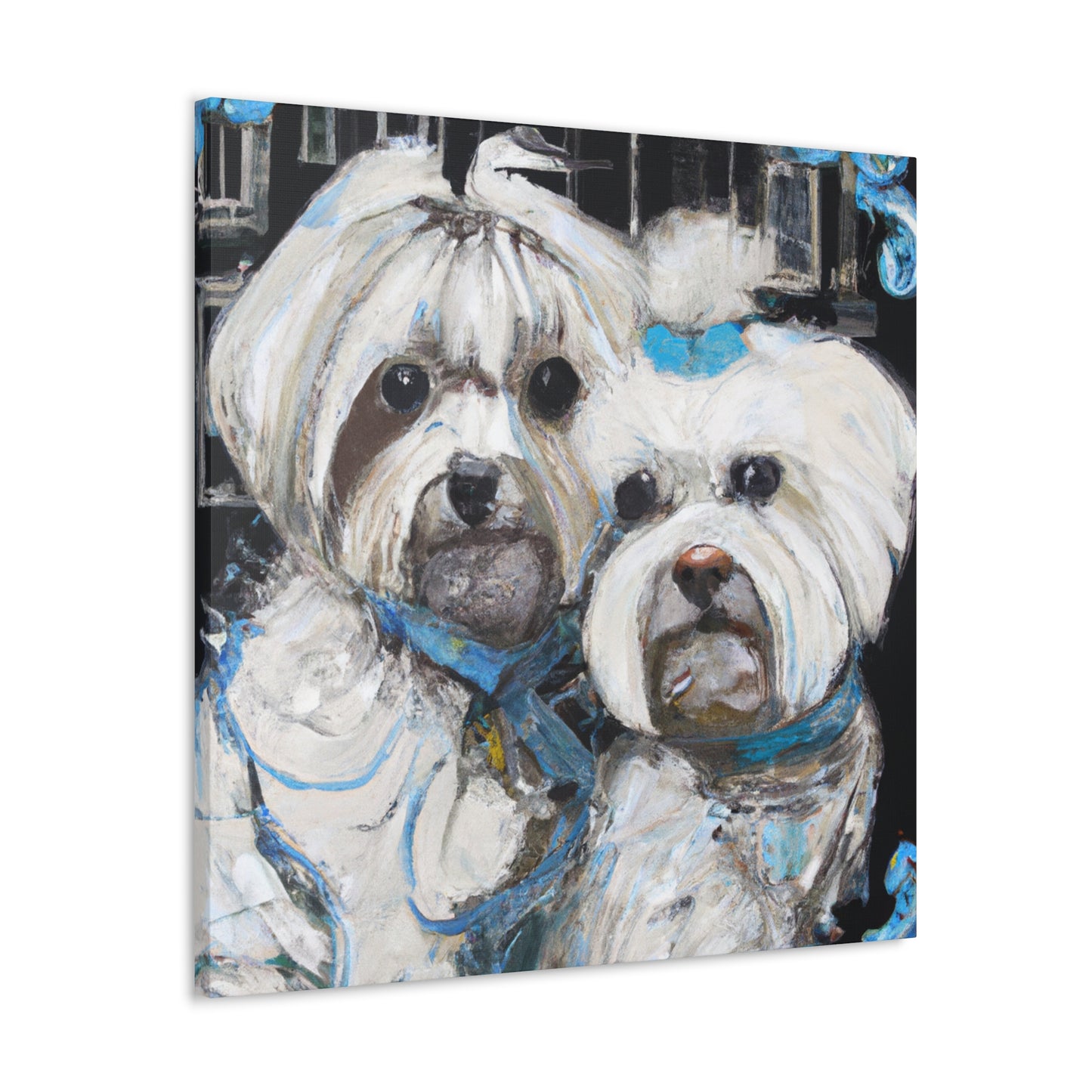 Maltese Street Mural - Canvas