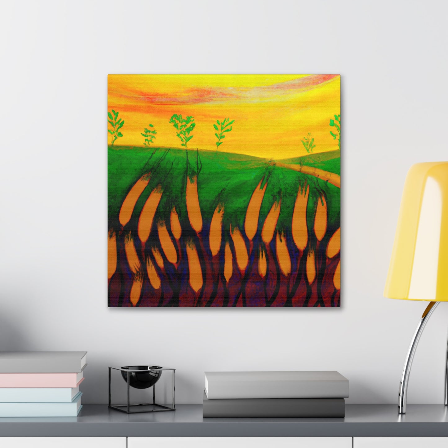 "Wheat Field Majesty" - Canvas