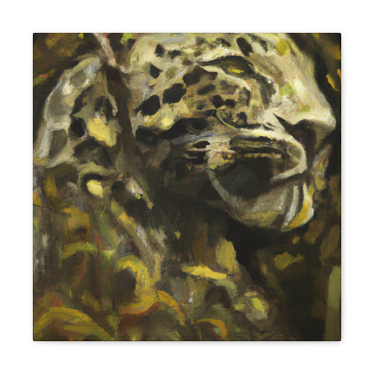 "Clouded Leopard Abstractions" - Canvas