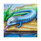 Blue-Tongued Skink Dream - Canvas