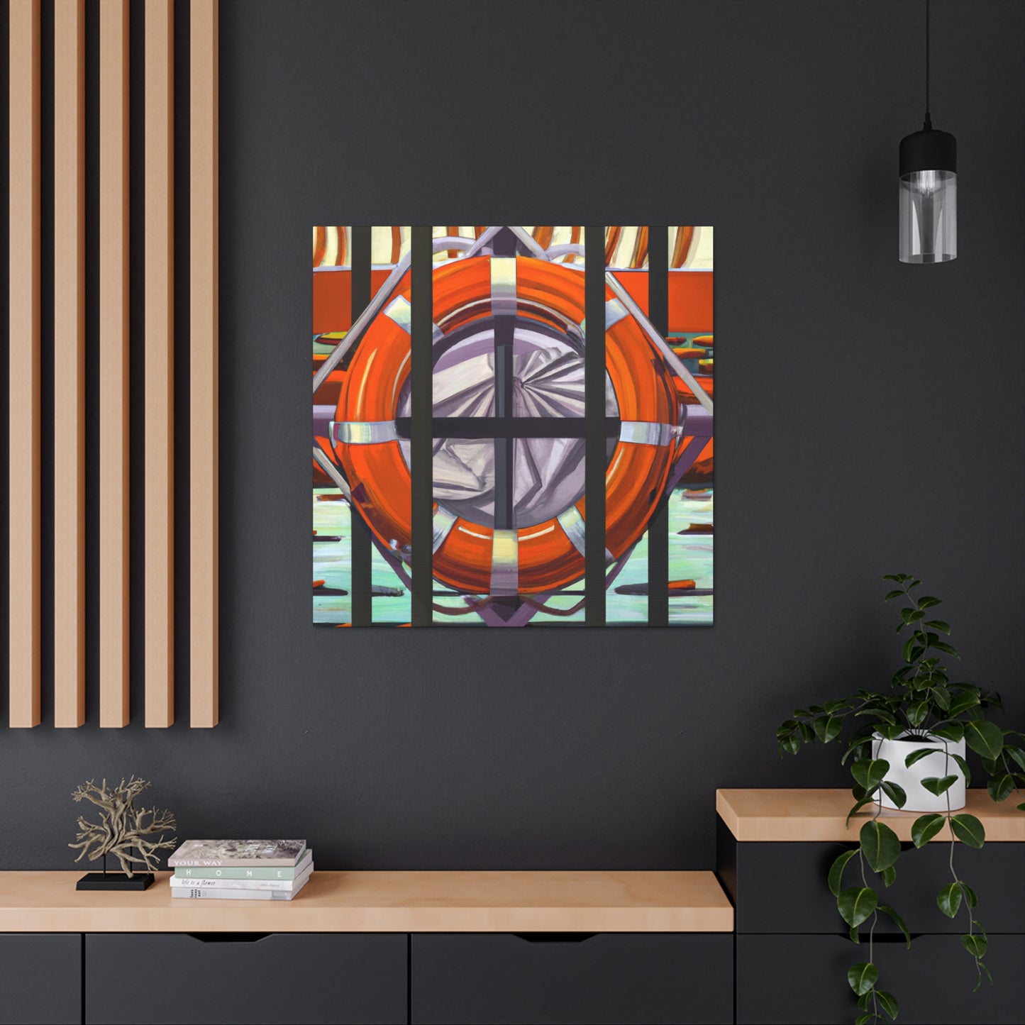 Life Raft Illumination - Canvas