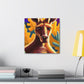 Kangaroo in Nature - Canvas