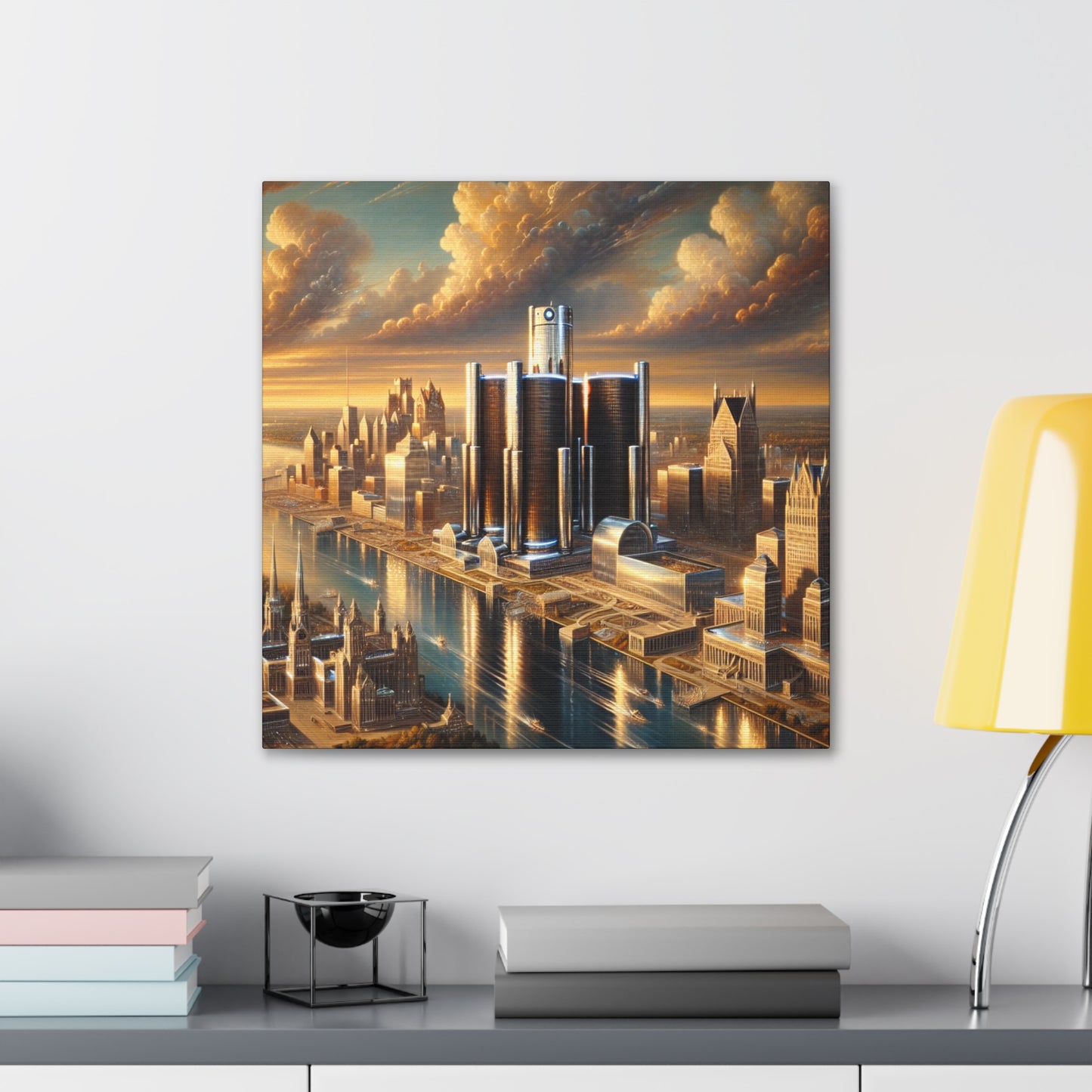 "Detroit's Resplendent Renaissance" - Canvas