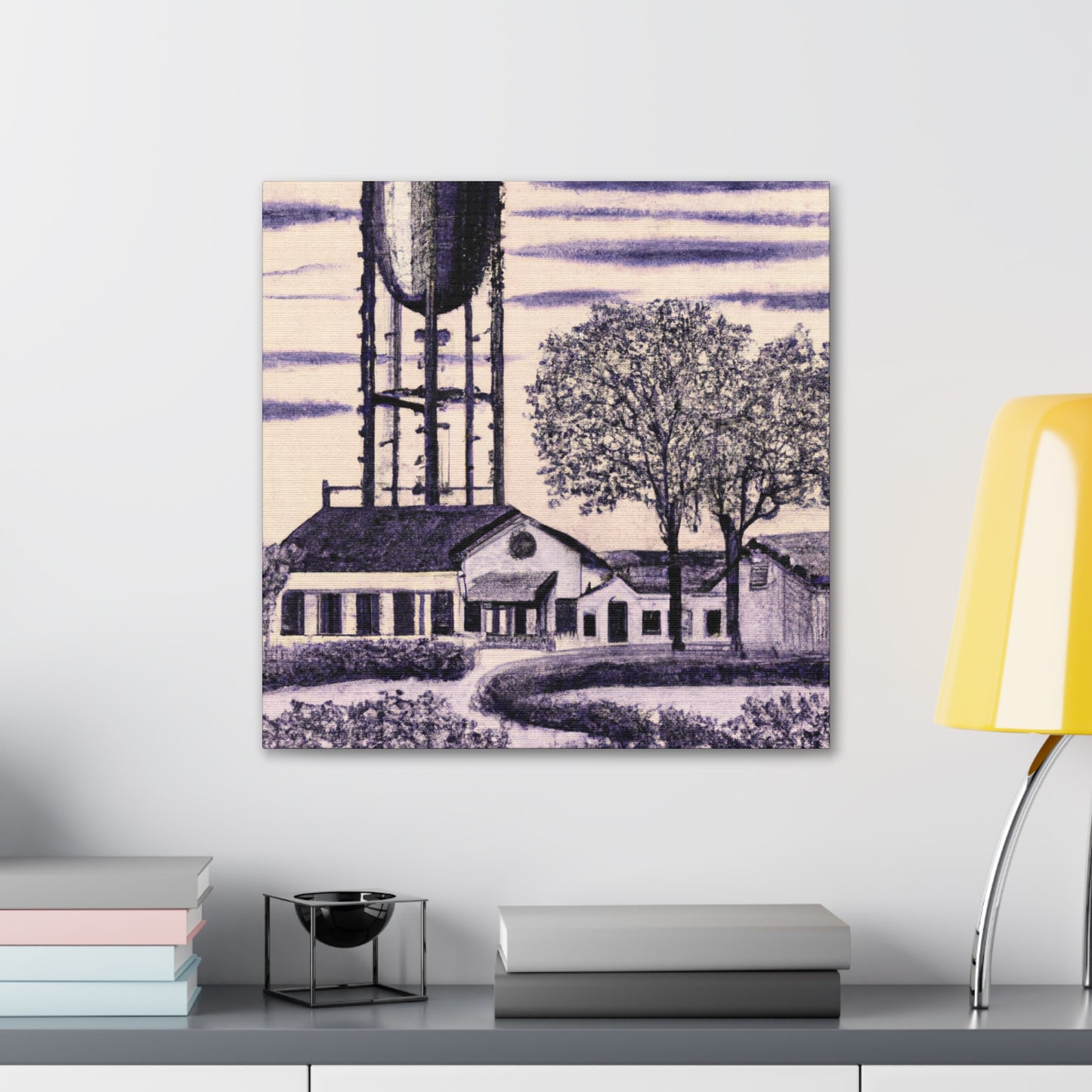 "The Water Tower Opulence" - Canvas