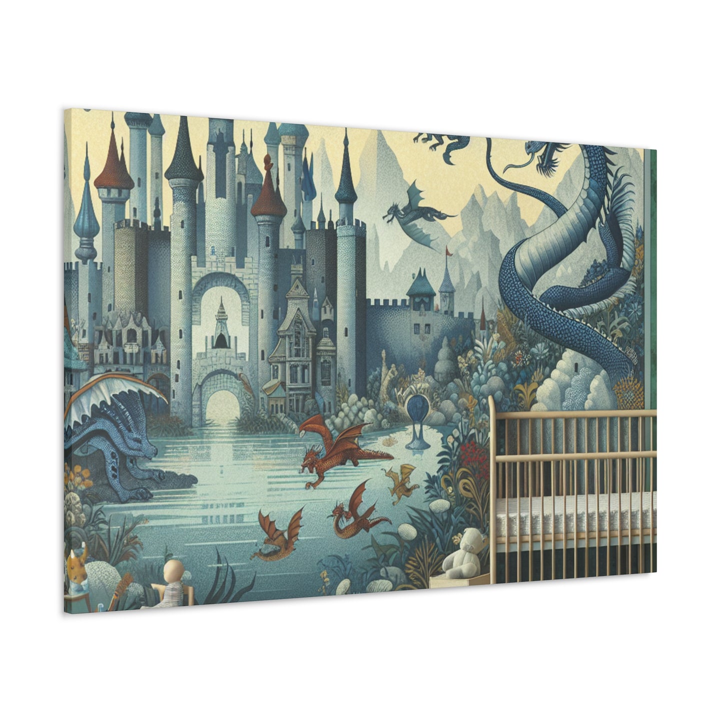 Dragon Fantasia Kingdom. - Canvas