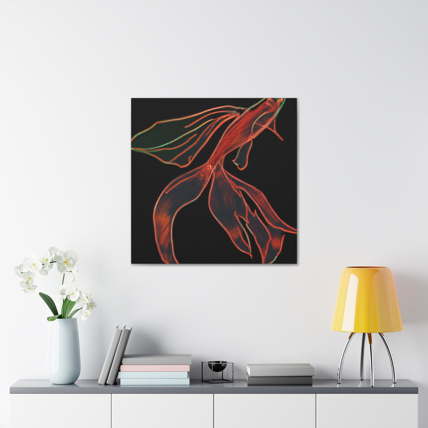 "Swordtails at Dusk" - Canvas