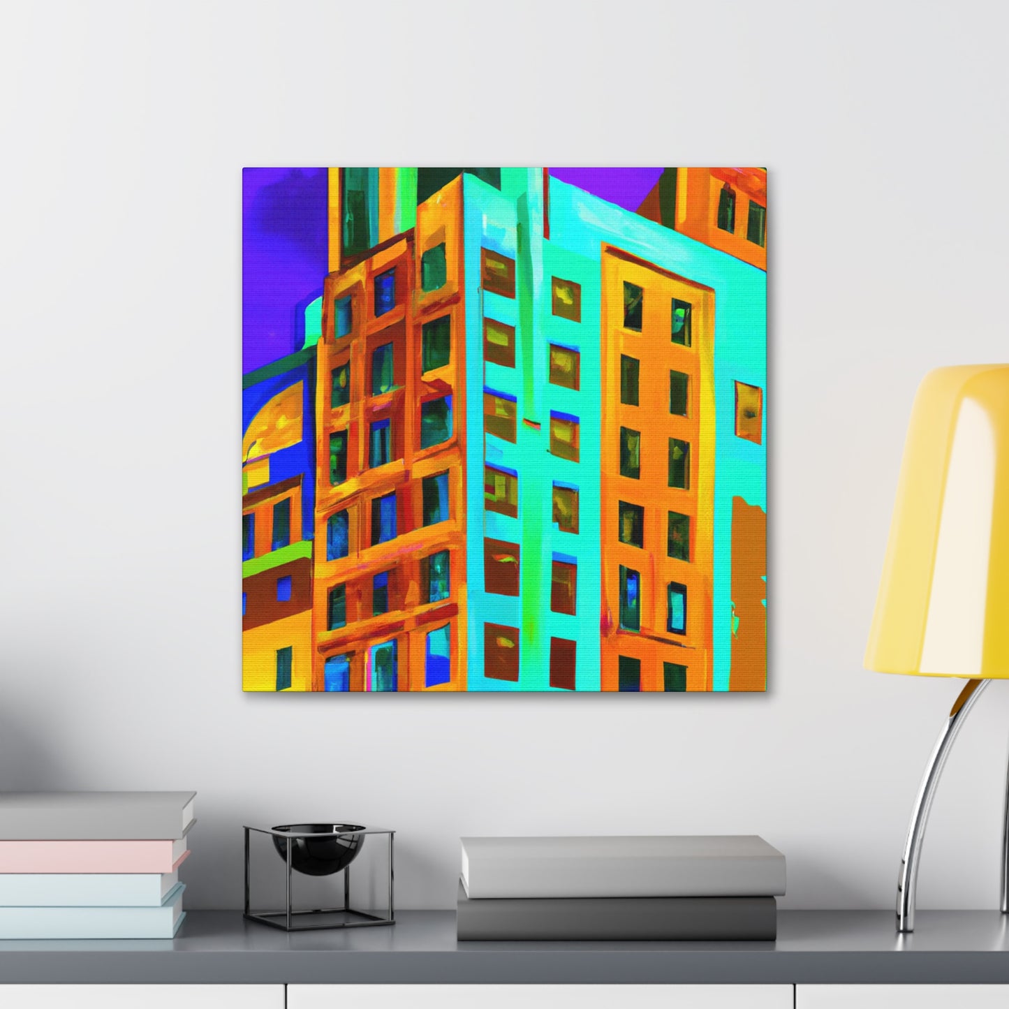 "Old Meets New Neoclassic" - Canvas