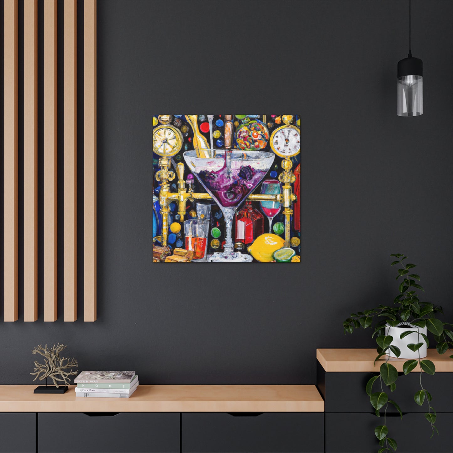 "Bar Tap Finesse Classique" - Canvas