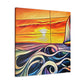 "Ocean Sunrise Splendor" - Canvas