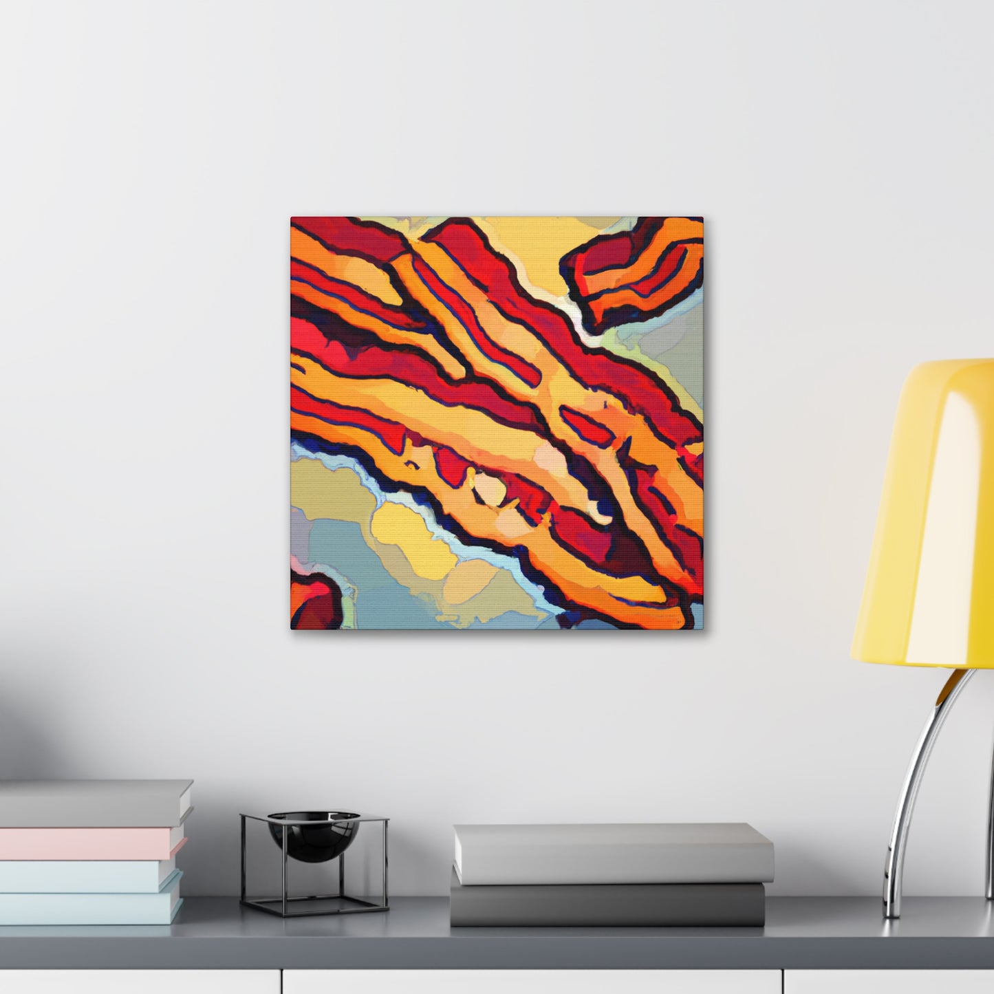 "Bacon in Pop Art" - Canvas