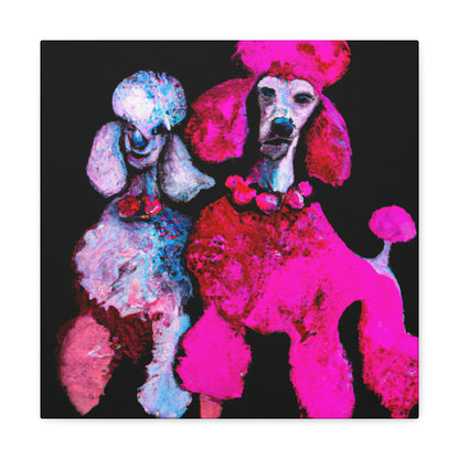 "Poodle's Surreal Dream" - Canvas