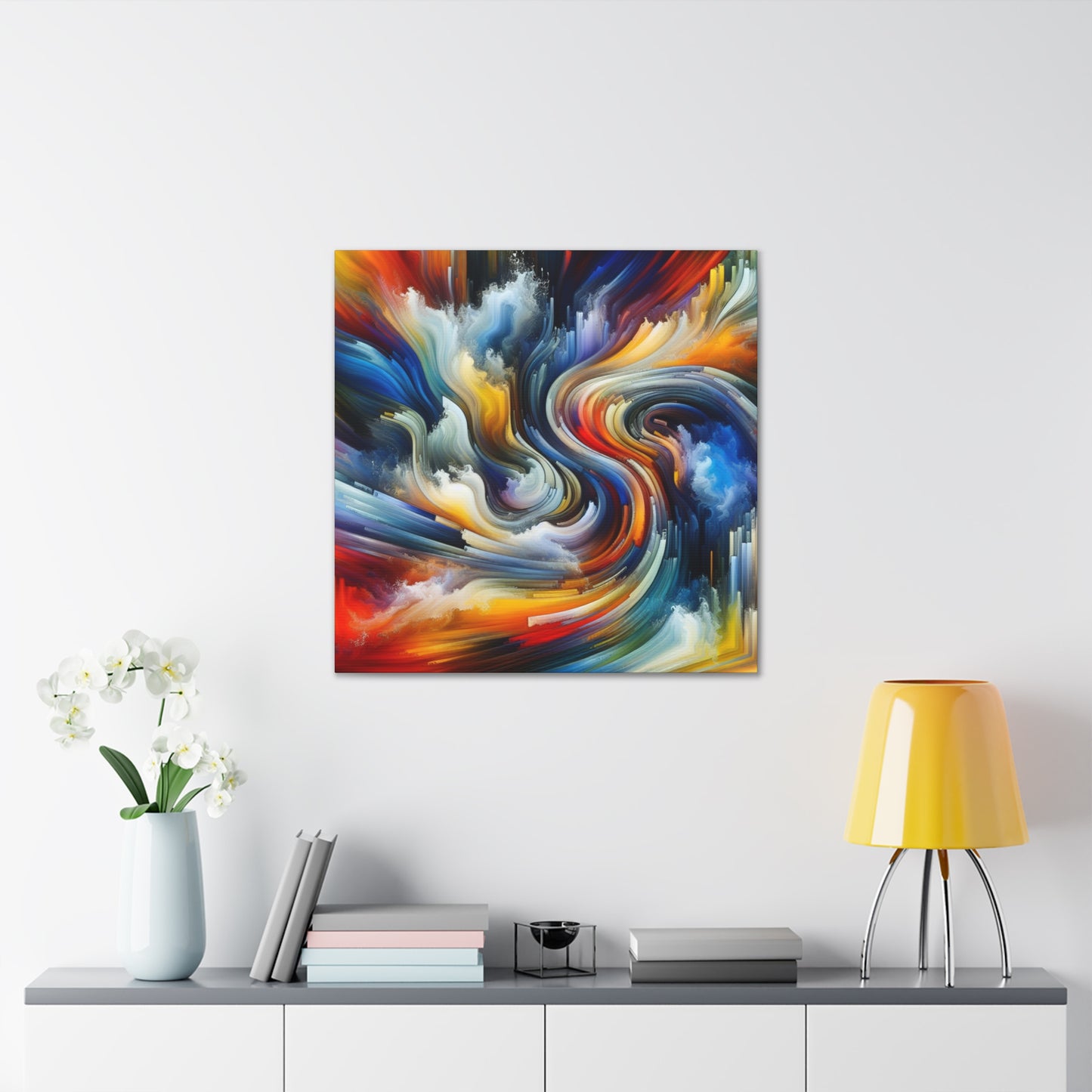 Whirling Cosmic Symphony - Canvas