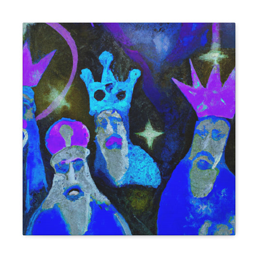 "Wise Men Abide Here" - Canvas