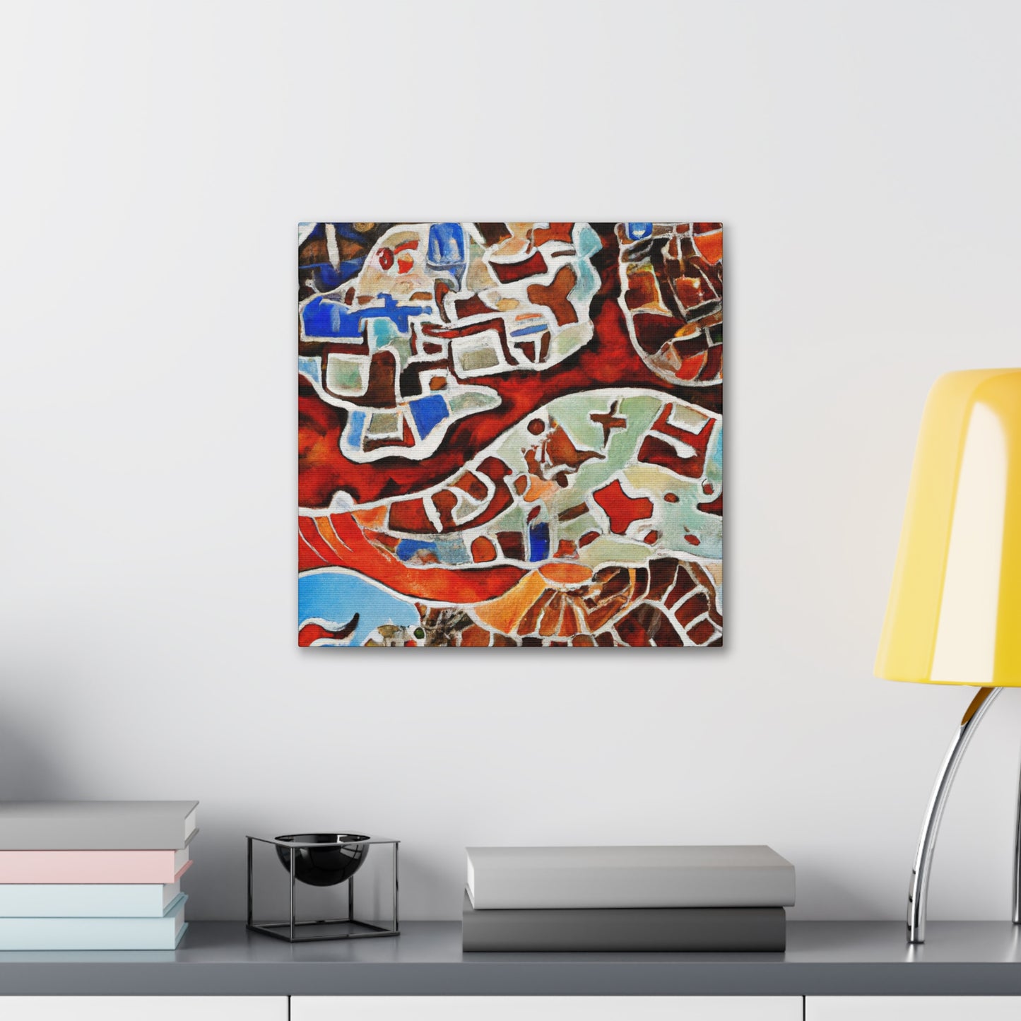 Island of Colorful Dreams - Canvas