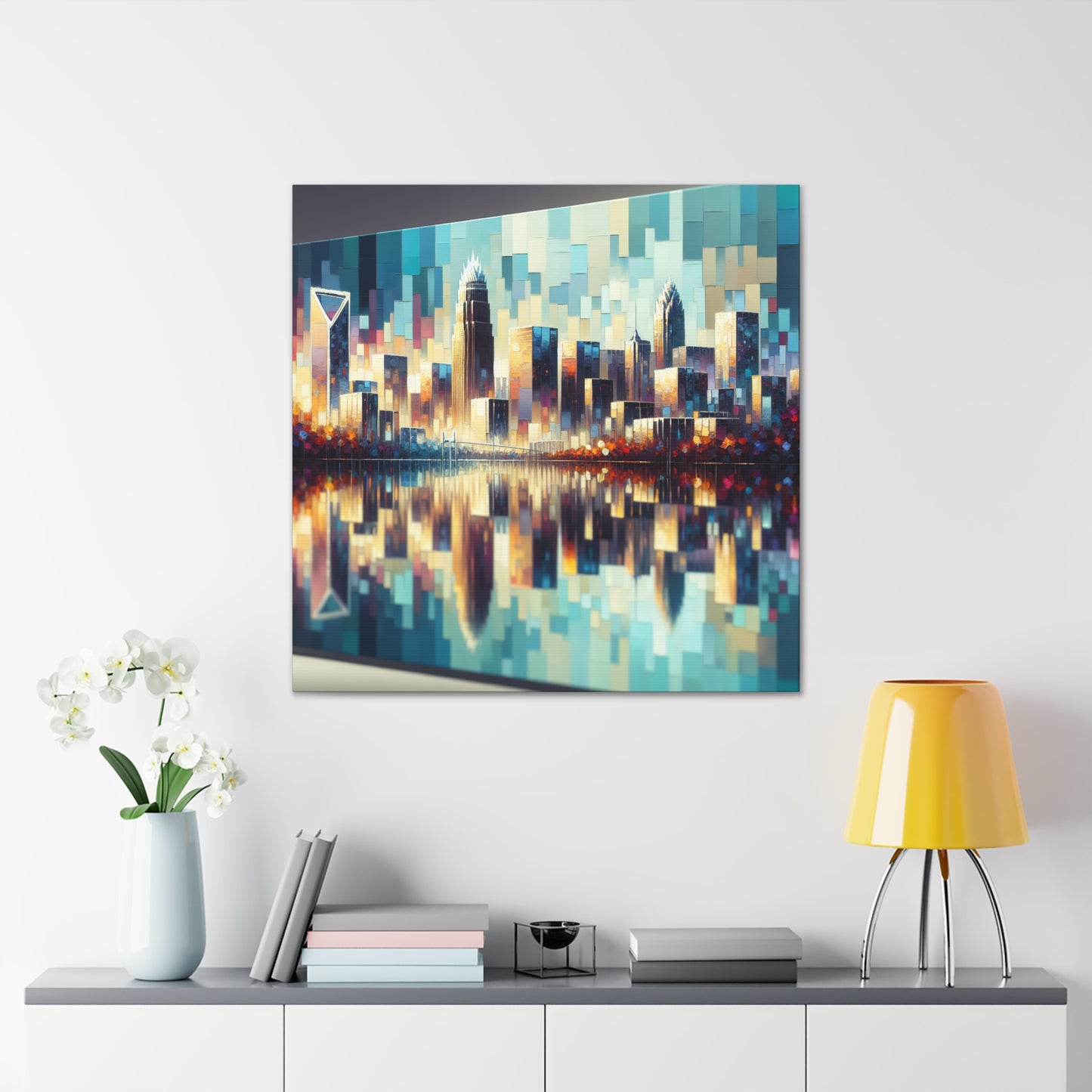 "Urban Euphoria: Charlotte Reverie" - Canvas