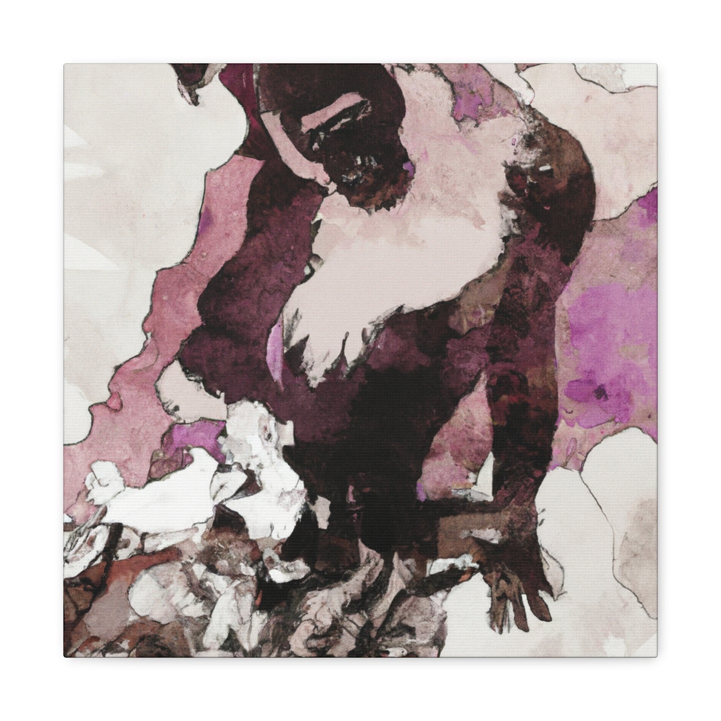 Gorilla in Tryptych - Canvas