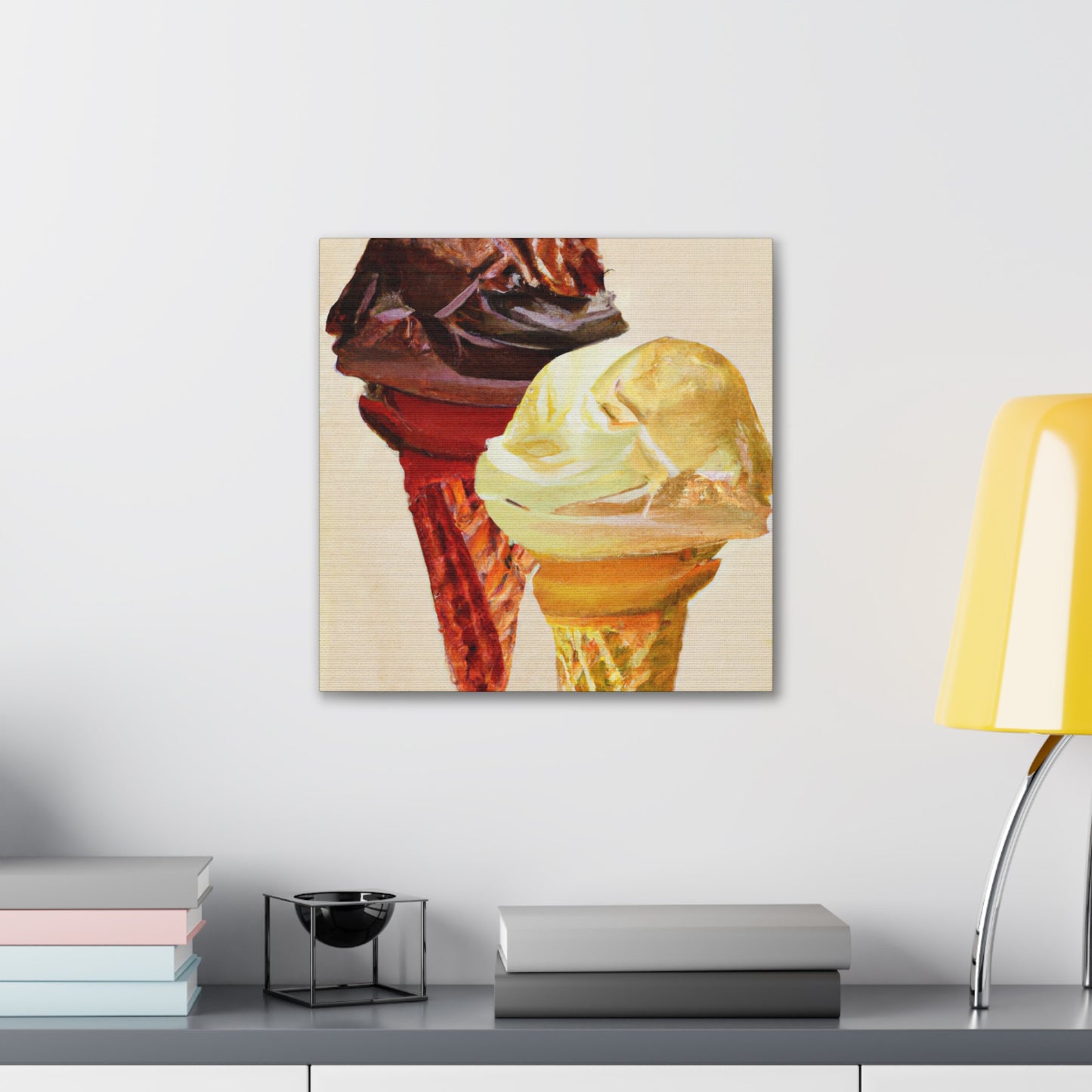 "Cone of Sweet Neoclassicism" - Canvas