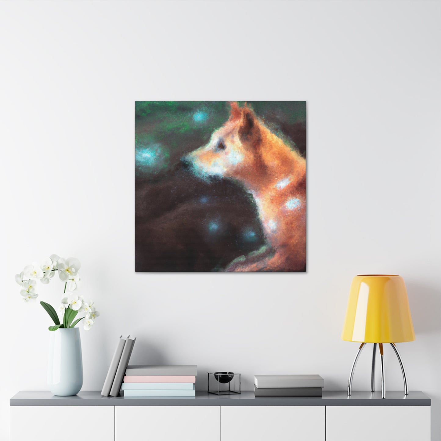 Dingo in Impressionism - Canvas