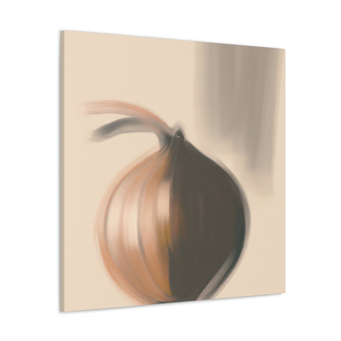 Onion Reflection Ablaze - Canvas