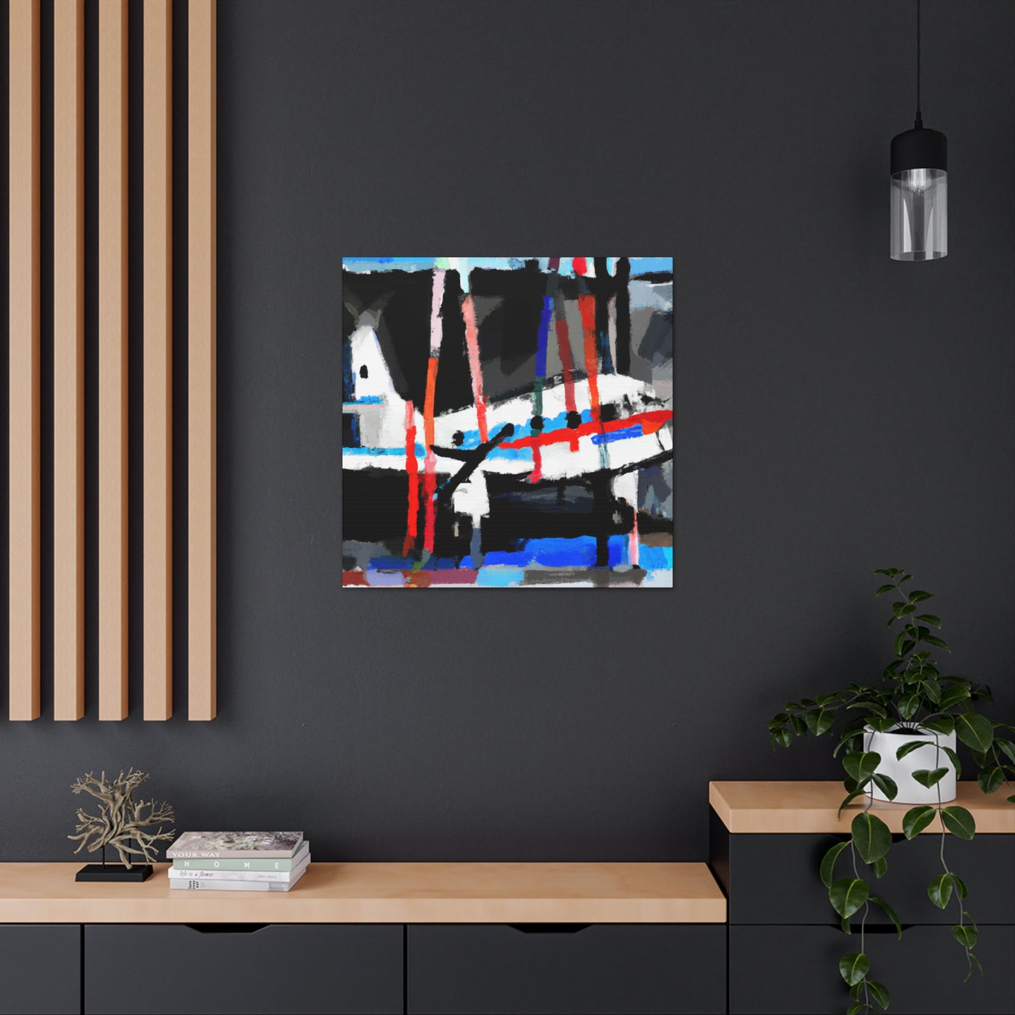 "Vintage Plane Ascension" - Canvas