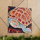 "Turtle Solitaire Magnificence" - Canvas