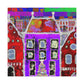 City Square Pop Mosaic - Canvas