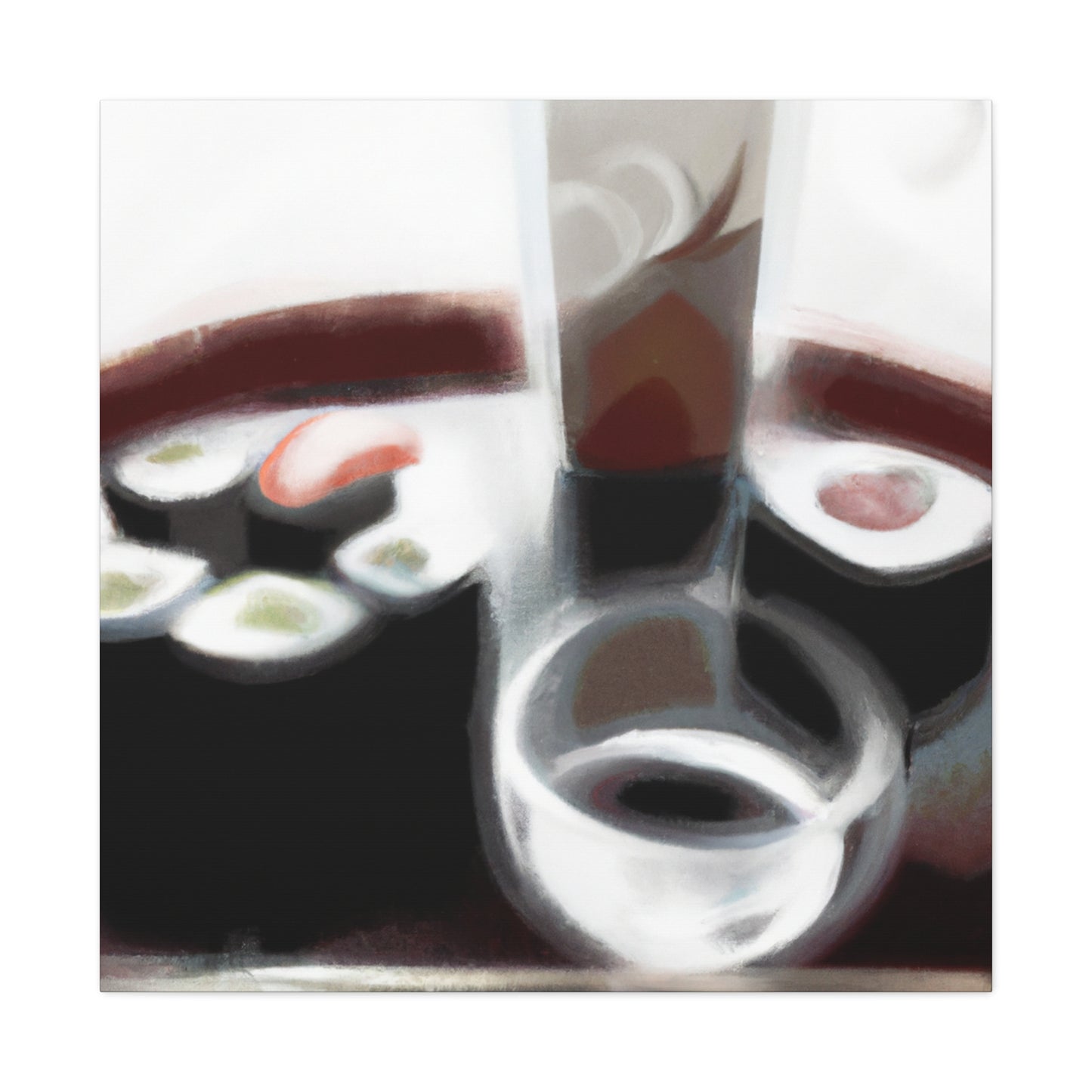 Sushi in Deco Style - Canvas