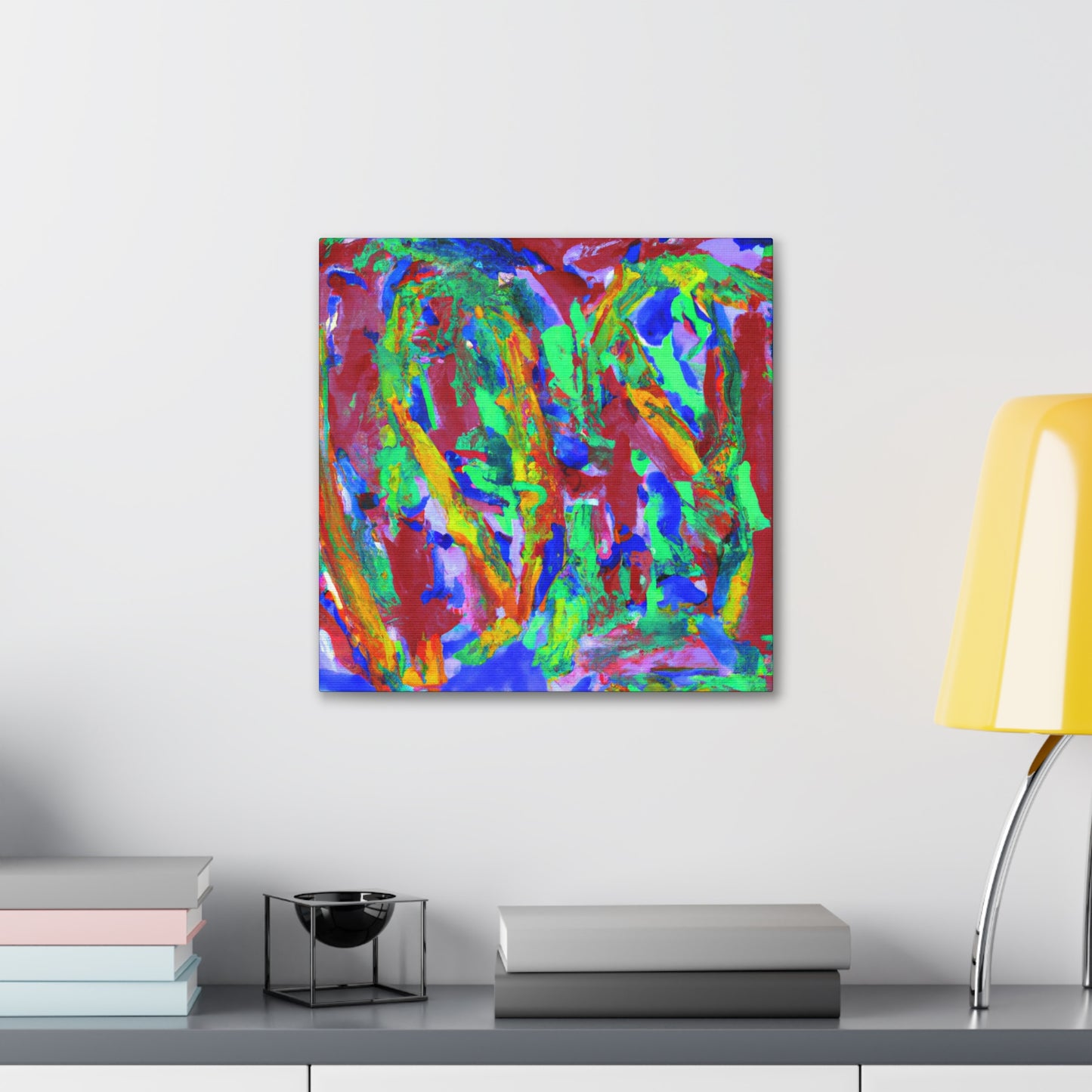 Waves of Enlightened Color - Canvas