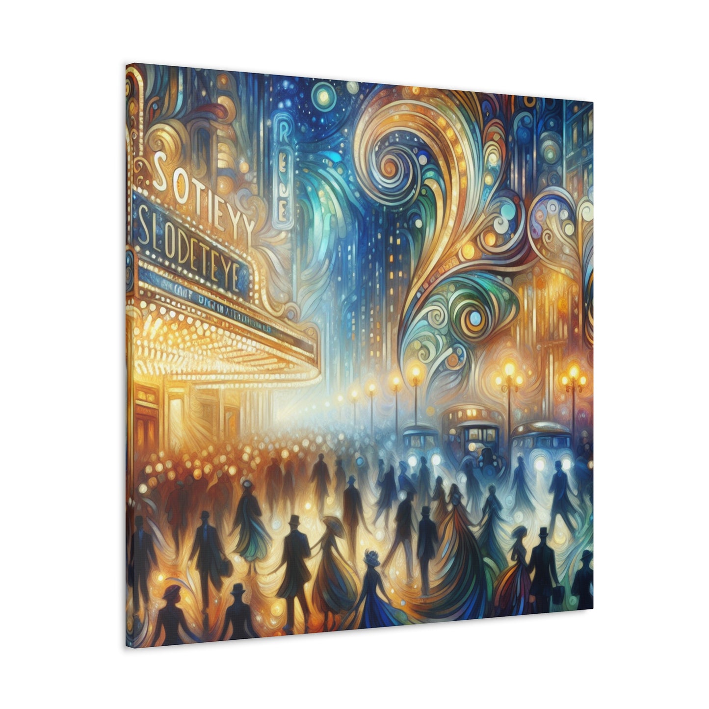 Glamour on Broadway - Canvas