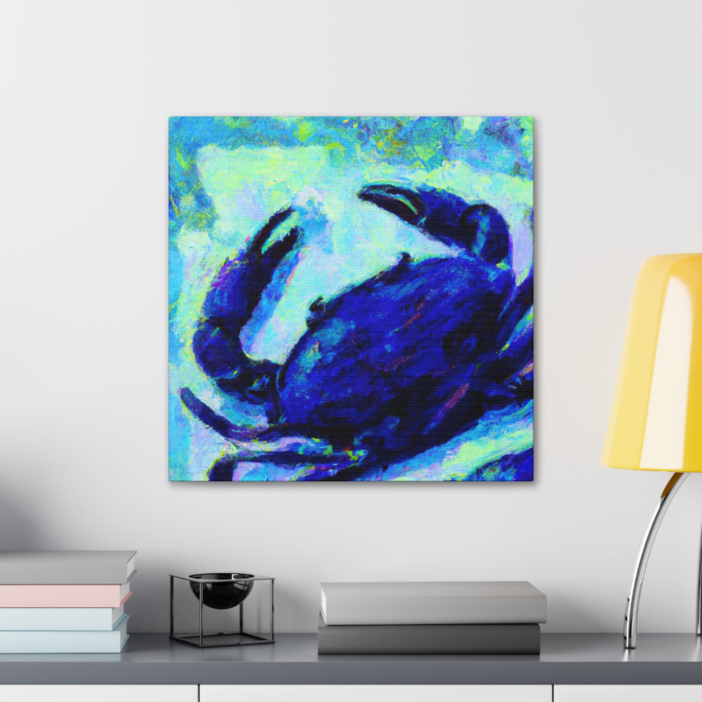 Crab in Expressionism - Canvas