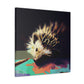 "Hedgehog's Surreal Dream" - Canvas