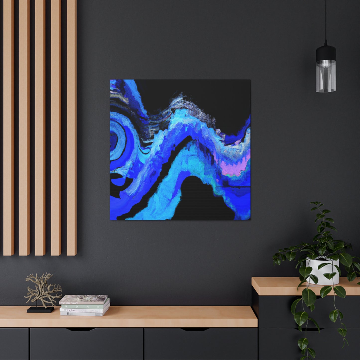 "Sound Waves in Impressionism" - Canvas