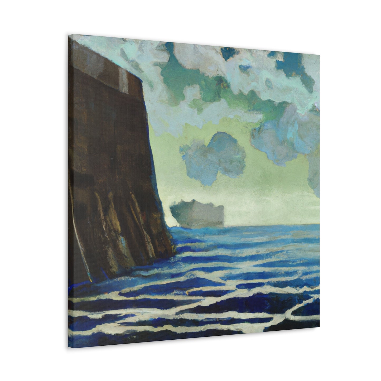 "Seawall of Dreams" - Canvas