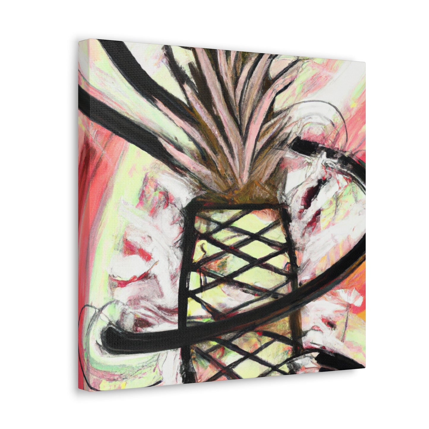 Pineapple Expressionistic Dream - Canvas