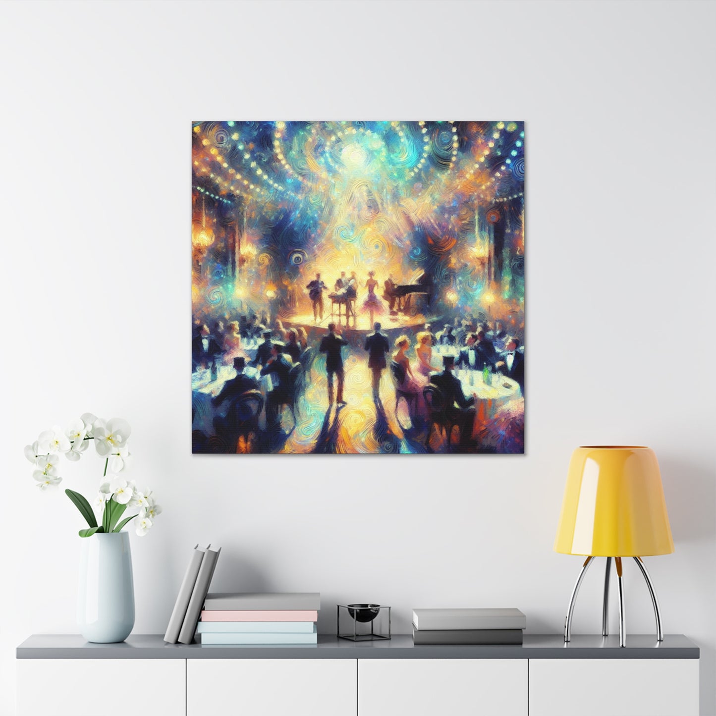 Whimsical Cabaret Escapades - Canvas