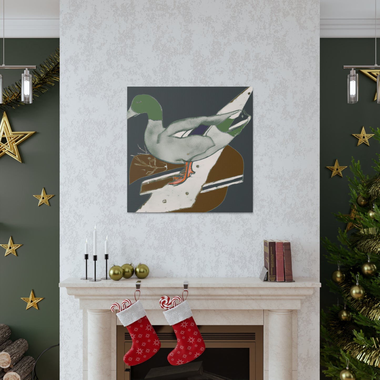 Mallard Duck Dreamscape - Canvas