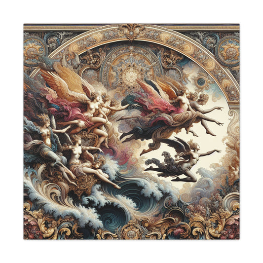 Ethereal Symphony Unveiled - Canvas